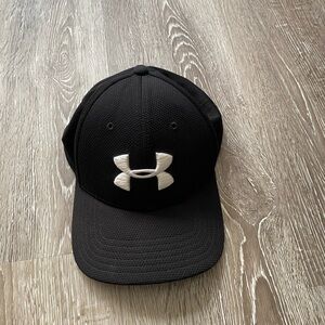 Under Armour Black and White Logo Cap